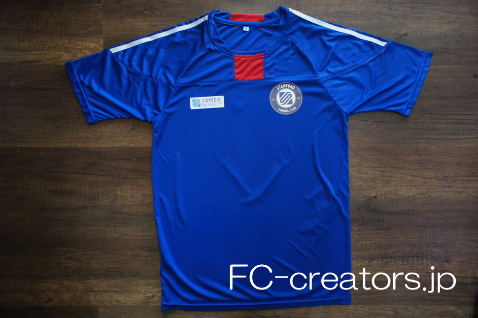 サッカー 日本代表 青色 半袖 クラスTシャツ