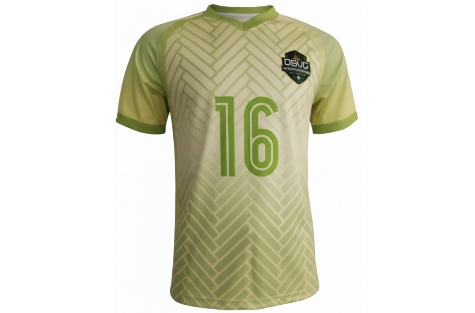 バレーボールユニフォーム 着用画像 正面 マイクロポリエステル 大きいサイズ 子供サイズ対応 オーダーメイド チームウェア