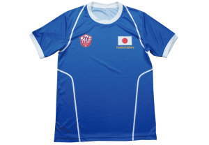 サッカー日本代表青色のユニフォーム